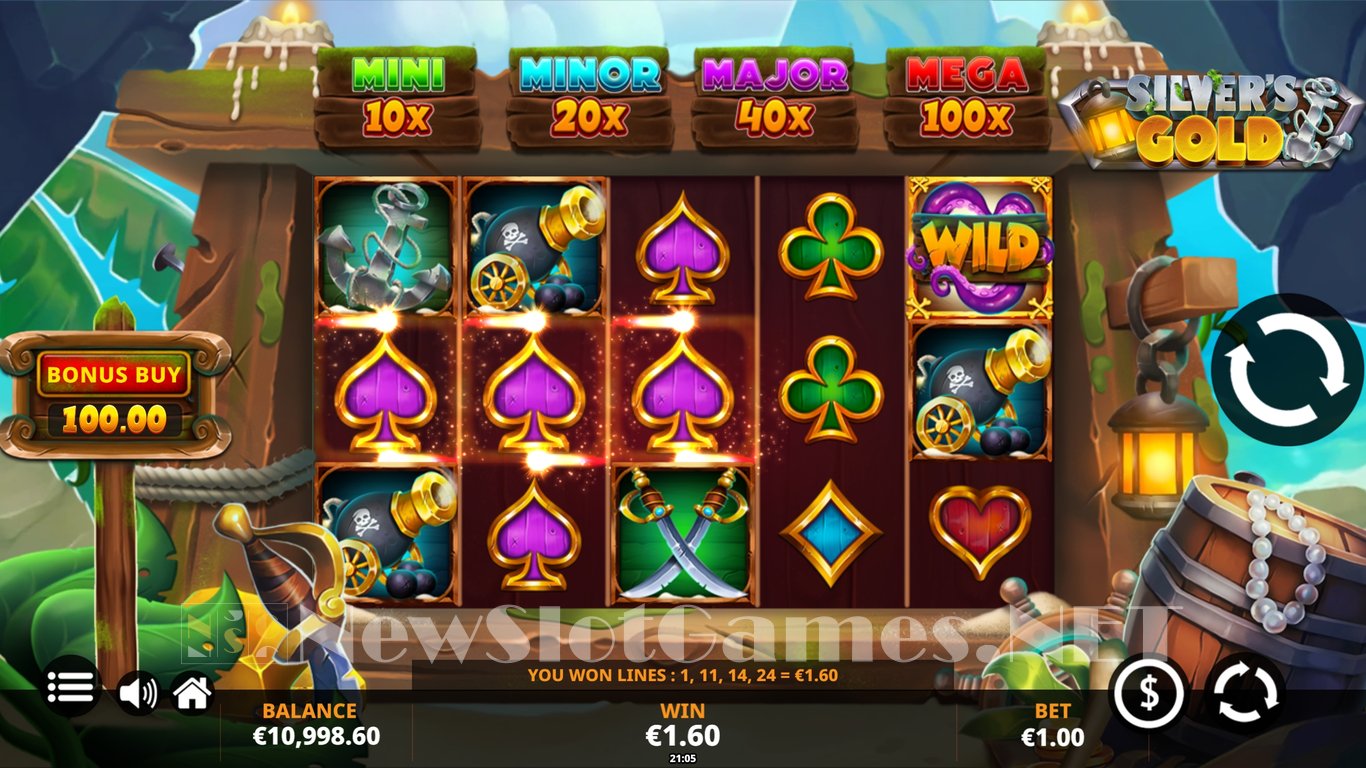 Silvers Gold PowerLinks Slot Slot Image in Demo - pic. 4