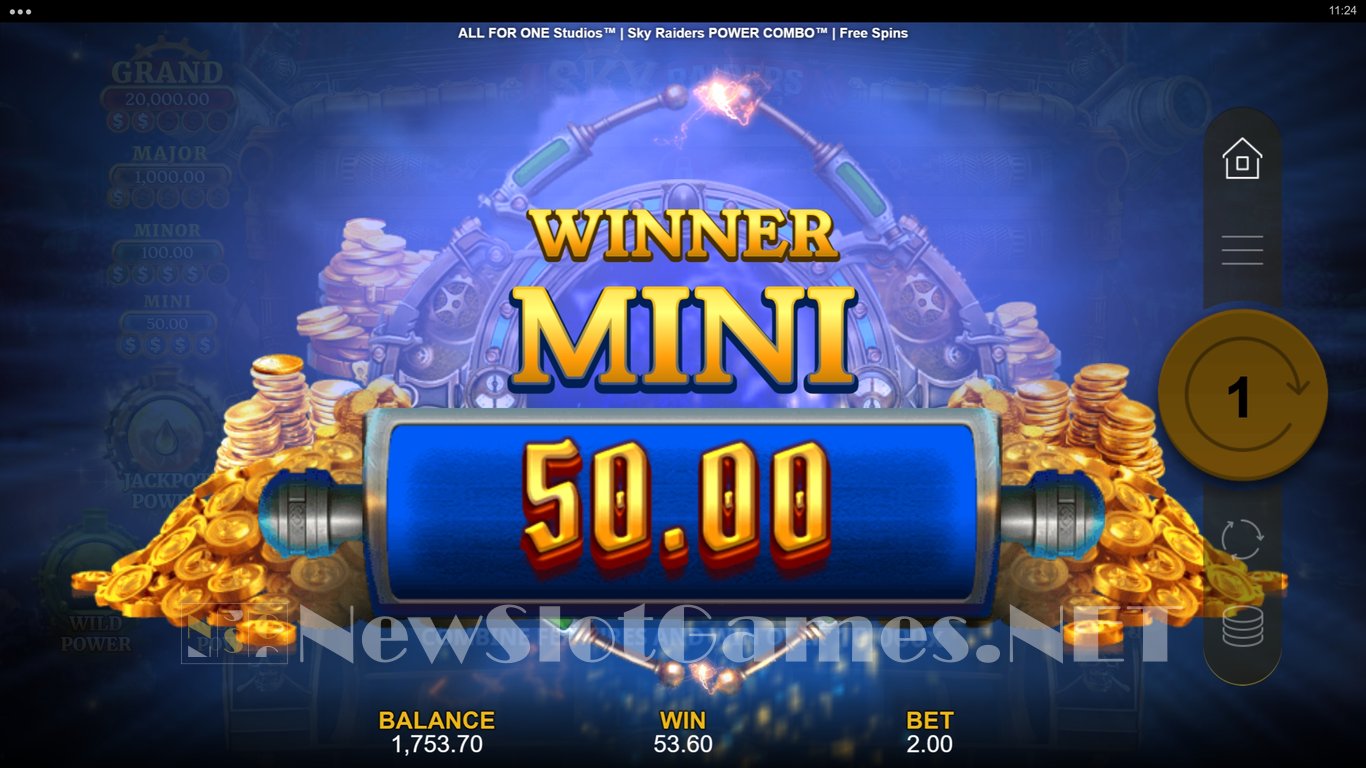Sky Raiders Power Combo Slot Slot Image in Demo - pic. 10