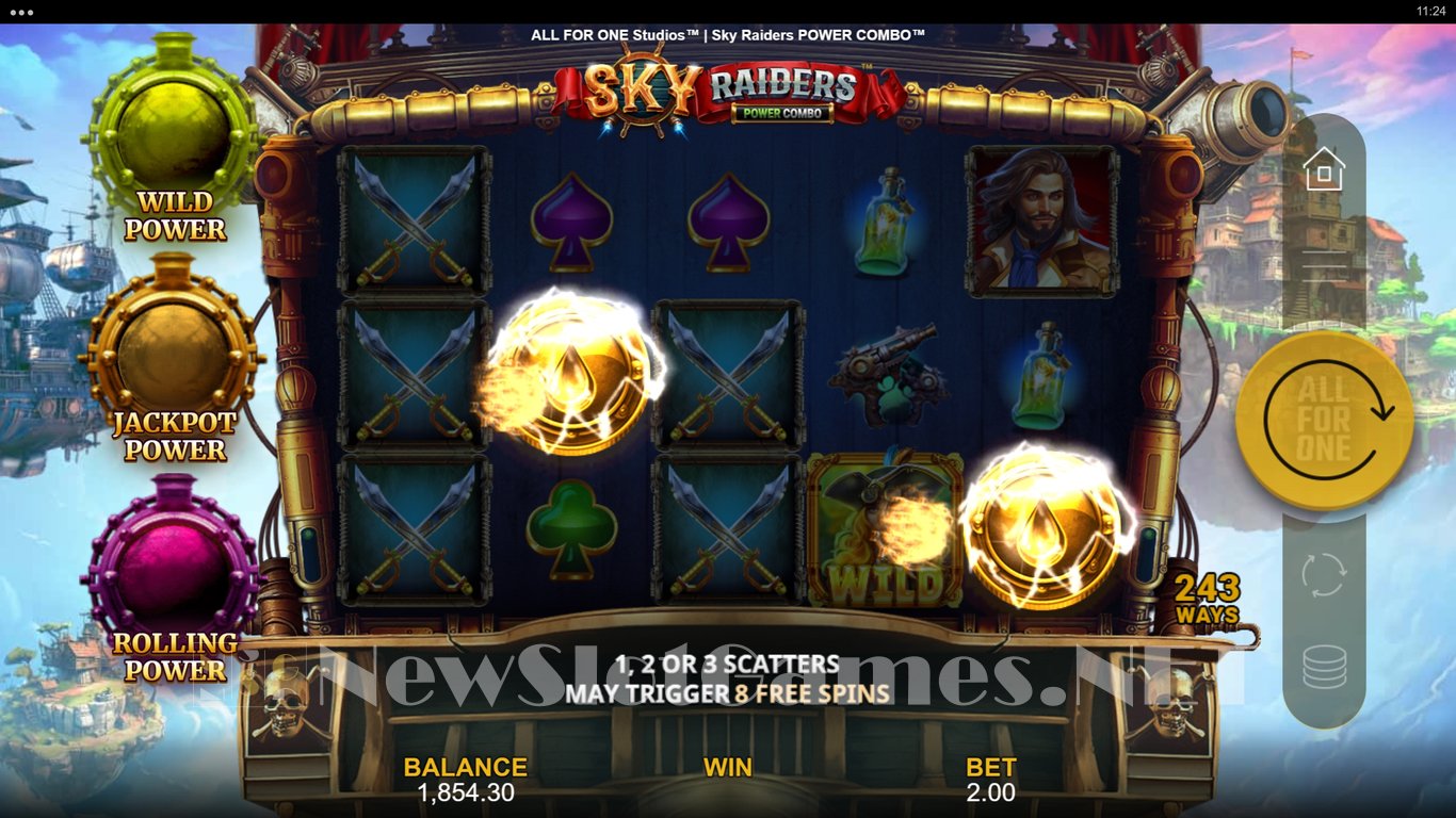 Sky Raiders Power Combo Slot Slot Image in Demo - pic. 2