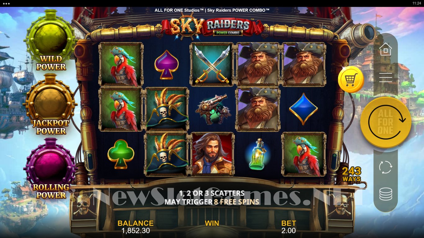 Sky Raiders Power Combo Slot Slot Image in Demo - pic. 3