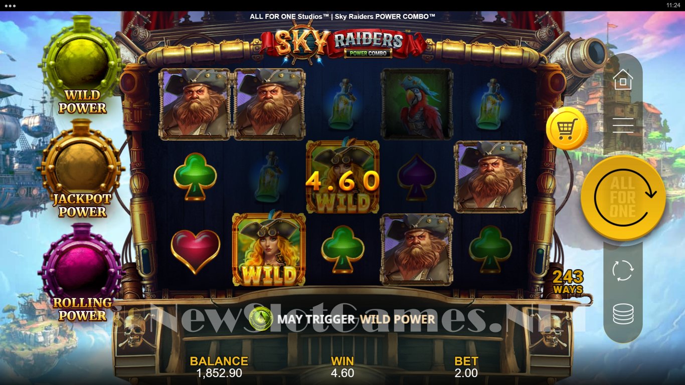 Sky Raiders Power Combo Slot Slot Image in Demo - pic. 4