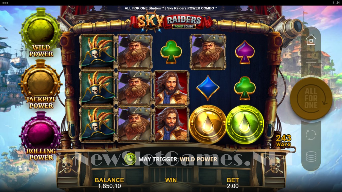 Sky Raiders Power Combo Slot Slot Image in Demo - pic. 5