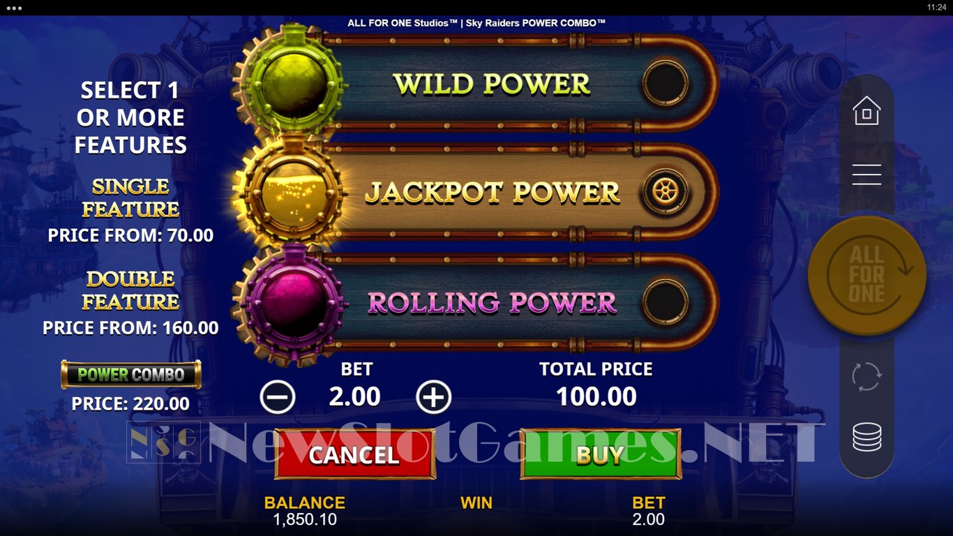 Sky Raiders Power Combo Slot Slot Image in Demo - pic. 6