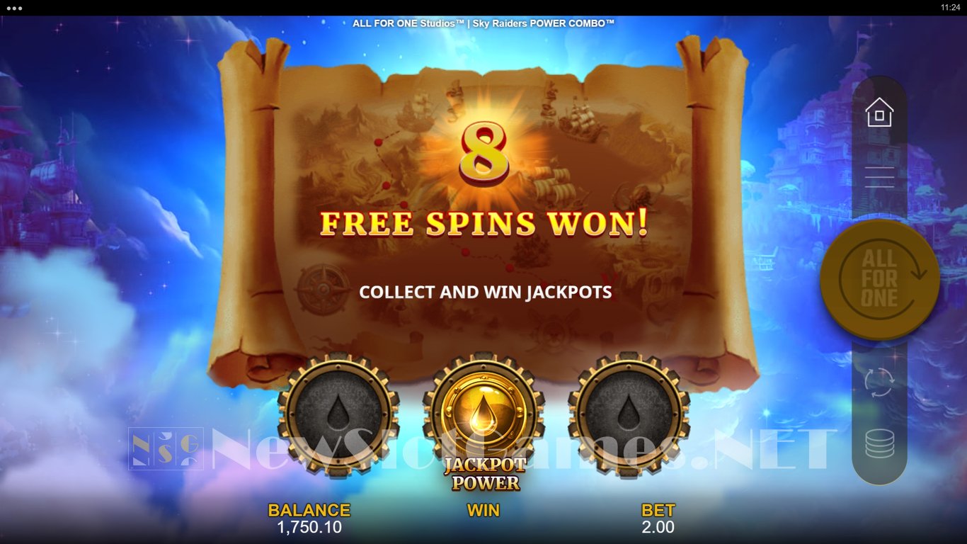 Sky Raiders Power Combo Slot Slot Image in Demo - pic. 7