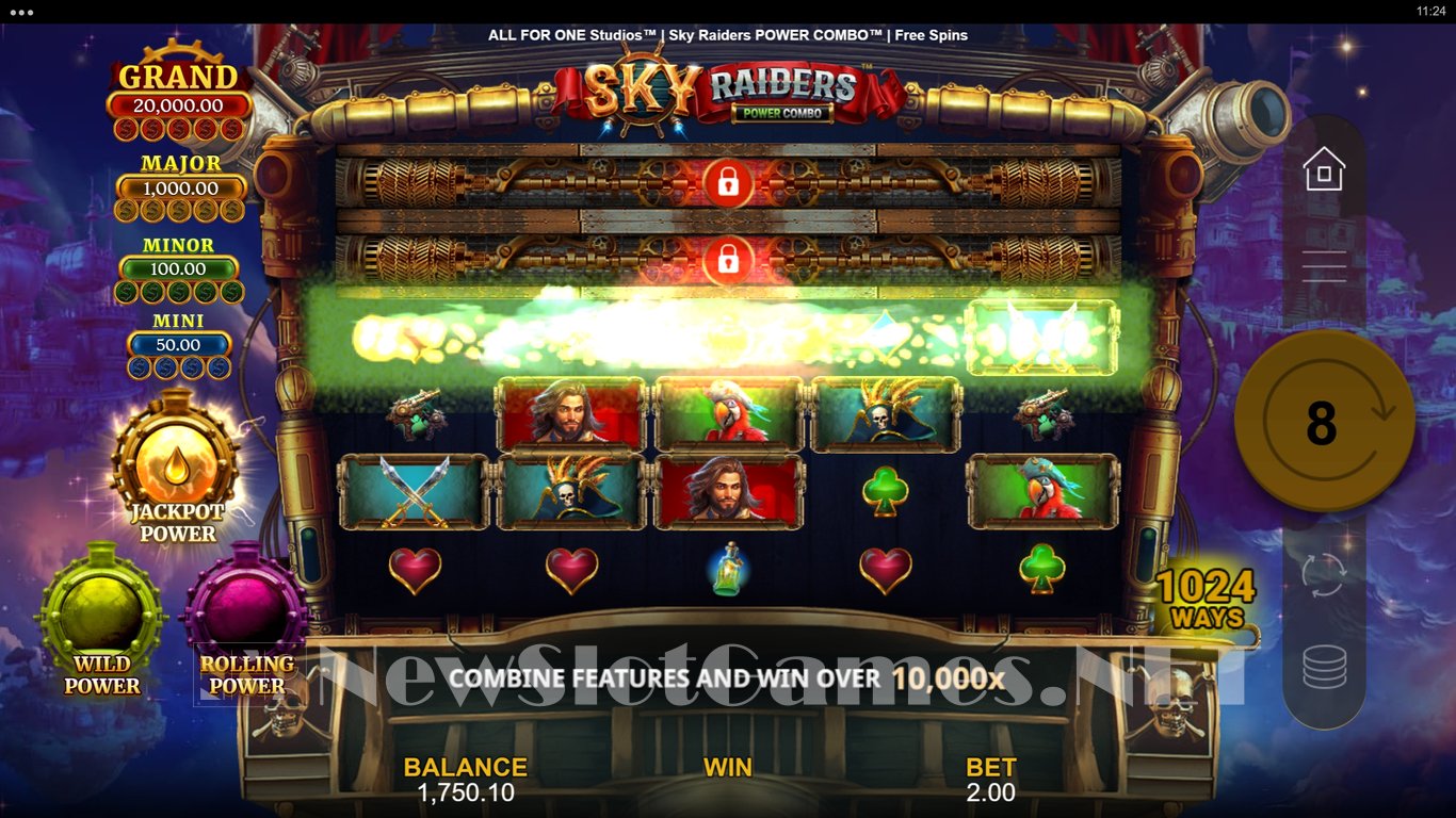 Sky Raiders Power Combo Slot Slot Image in Demo - pic. 8
