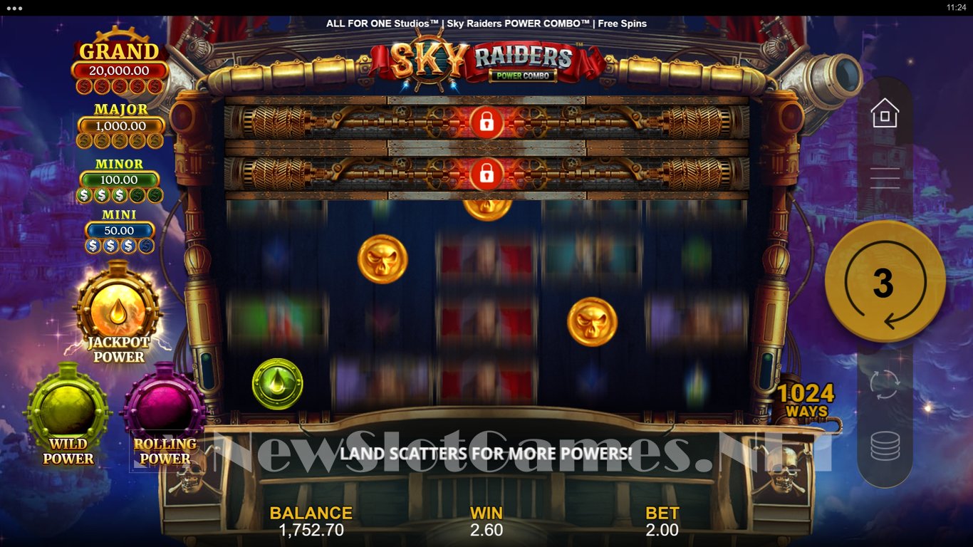 Sky Raiders Power Combo Slot Slot Image in Demo - pic. 9