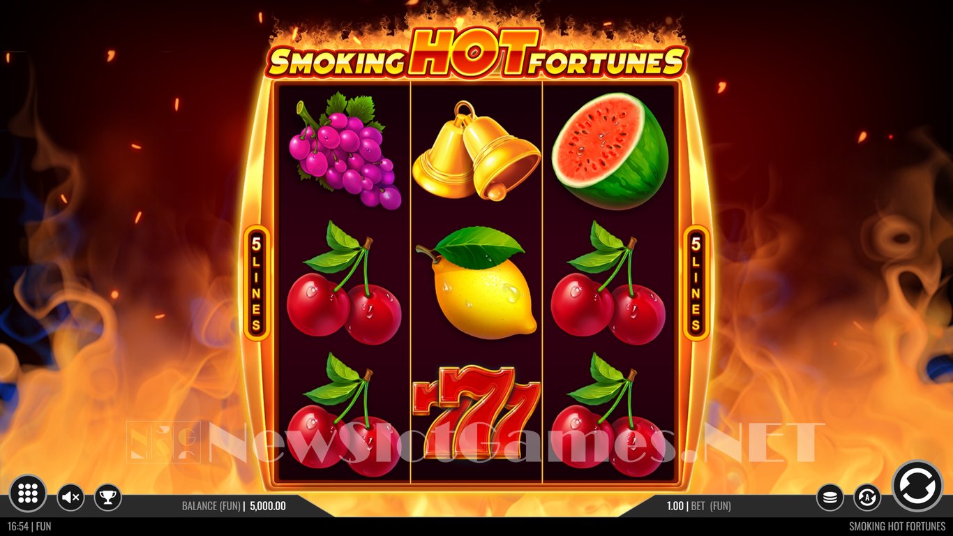Smoking Hot Fortunes Slot Demo Image