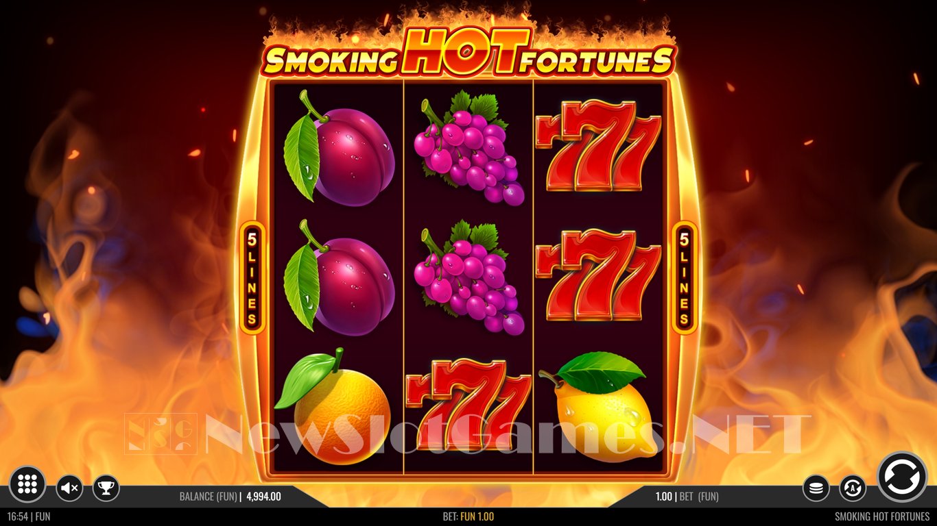 Smoking Hot Fortunes Slot Slot Image in Demo - pic. 5