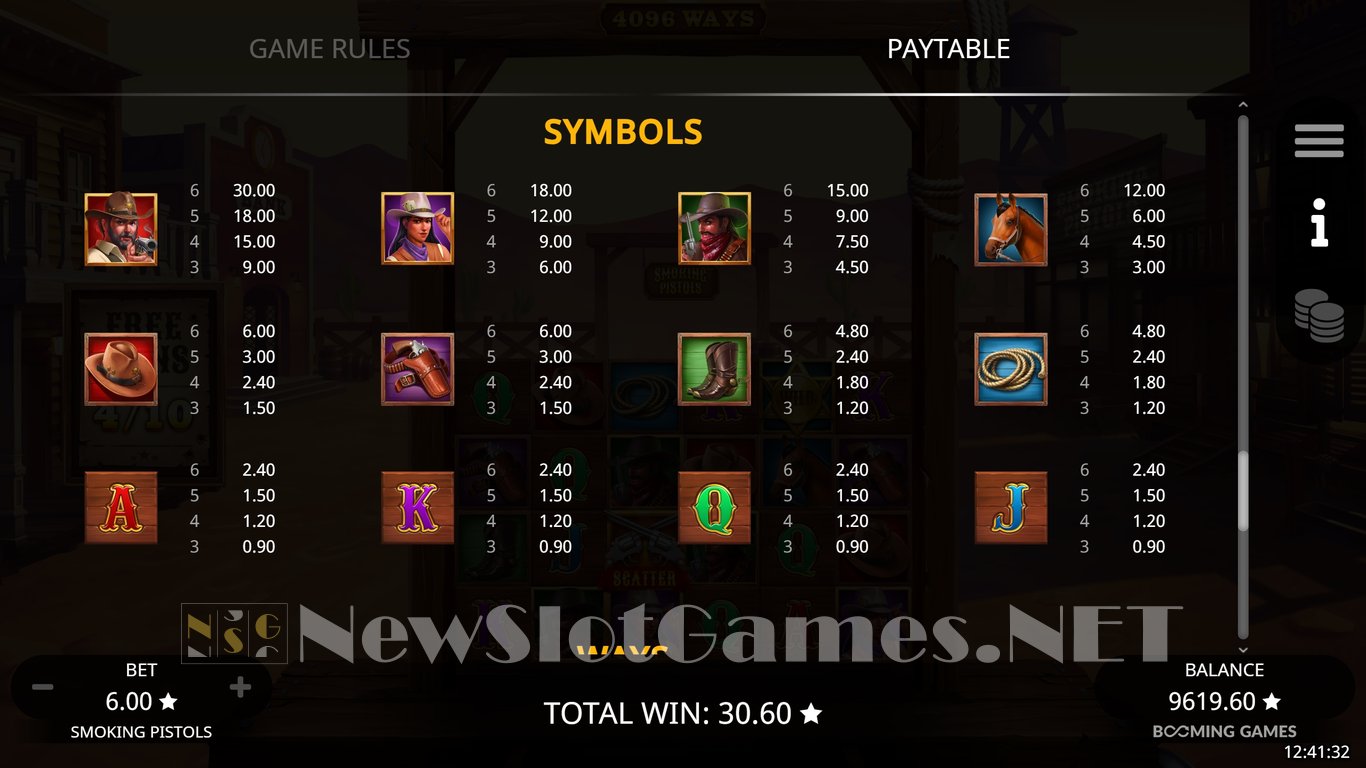 Smoking Pistols Slot Slot Image in Demo - pic. 11