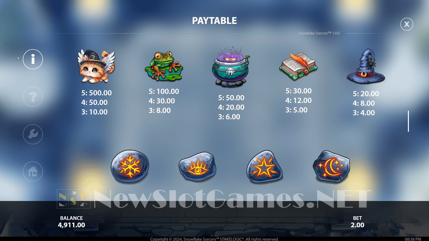 Snowflake Sorcery Slot Slot Image in Demo - pic. 14