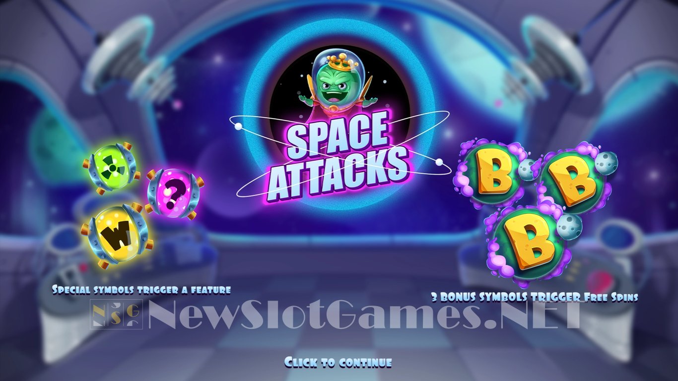Space Attacks Dream Drop Slot Demo Image