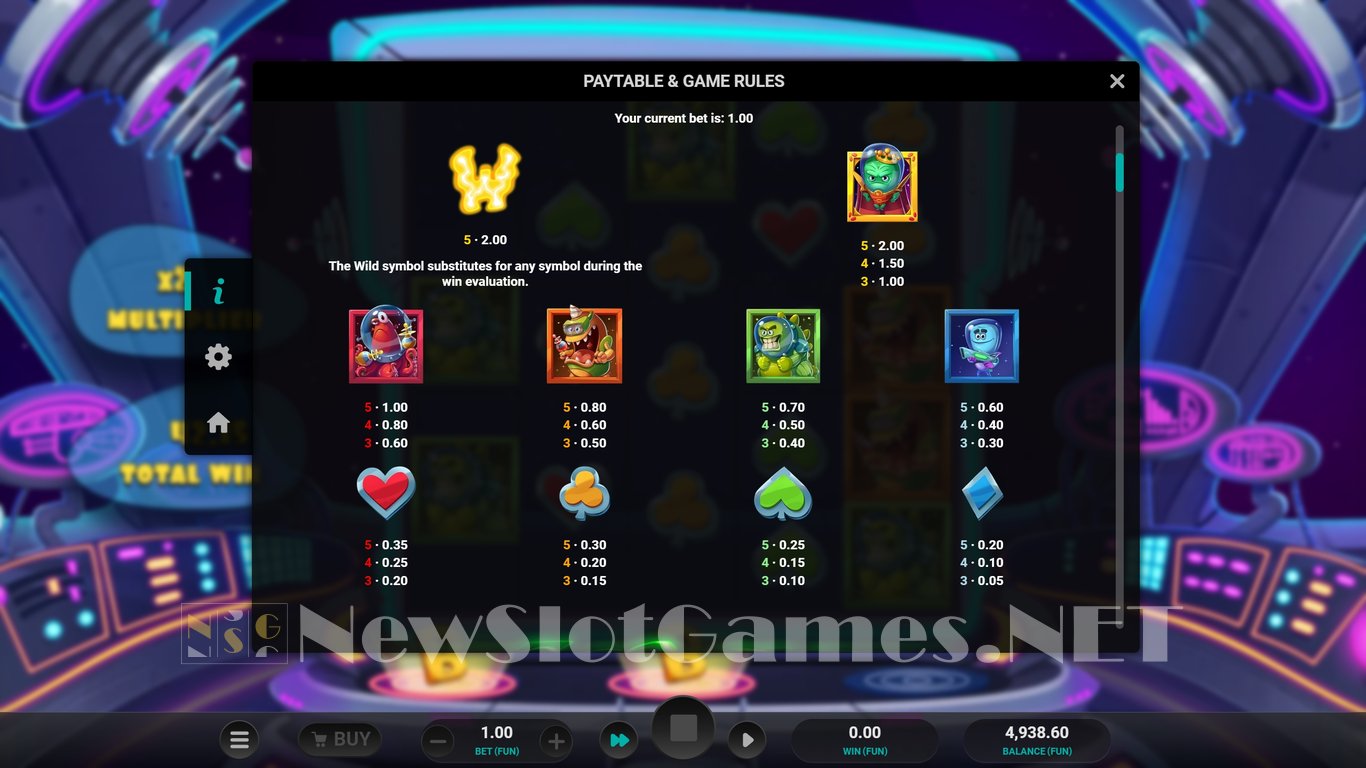 Space Attacks Dream Drop Slot Slot Image in Demo - pic. 12