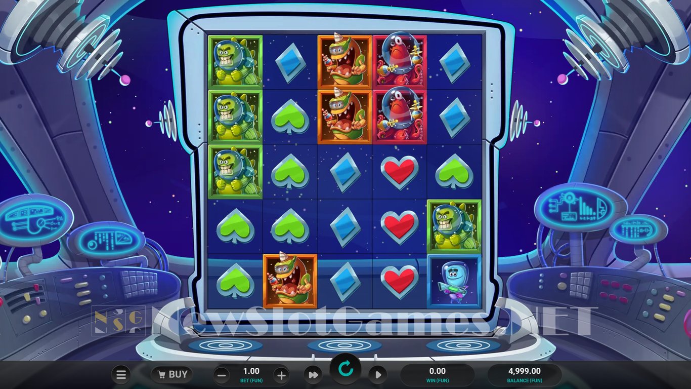 Space Attacks Dream Drop Slot Slot Image in Demo - pic. 2