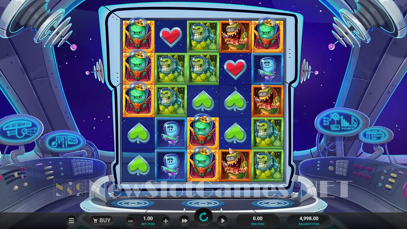 Space Attacks Dream Drop Slot Slot Image in Demo - pic. 3