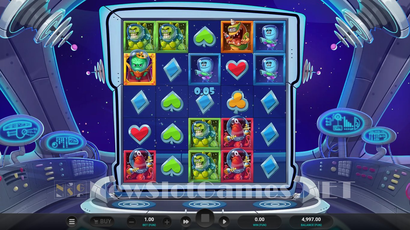 Space Attacks Dream Drop Slot Slot Image in Demo - pic. 4