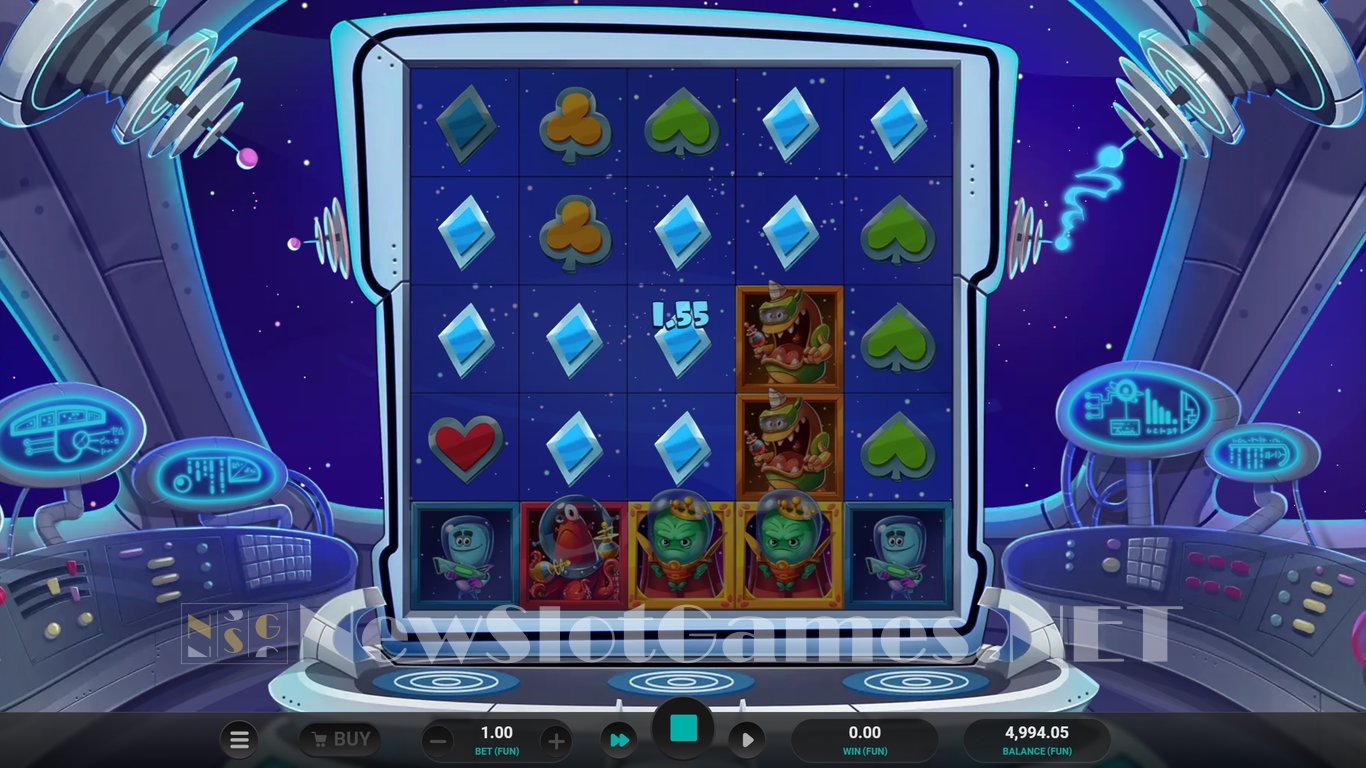 Space Attacks Dream Drop Slot Slot Image in Demo - pic. 5