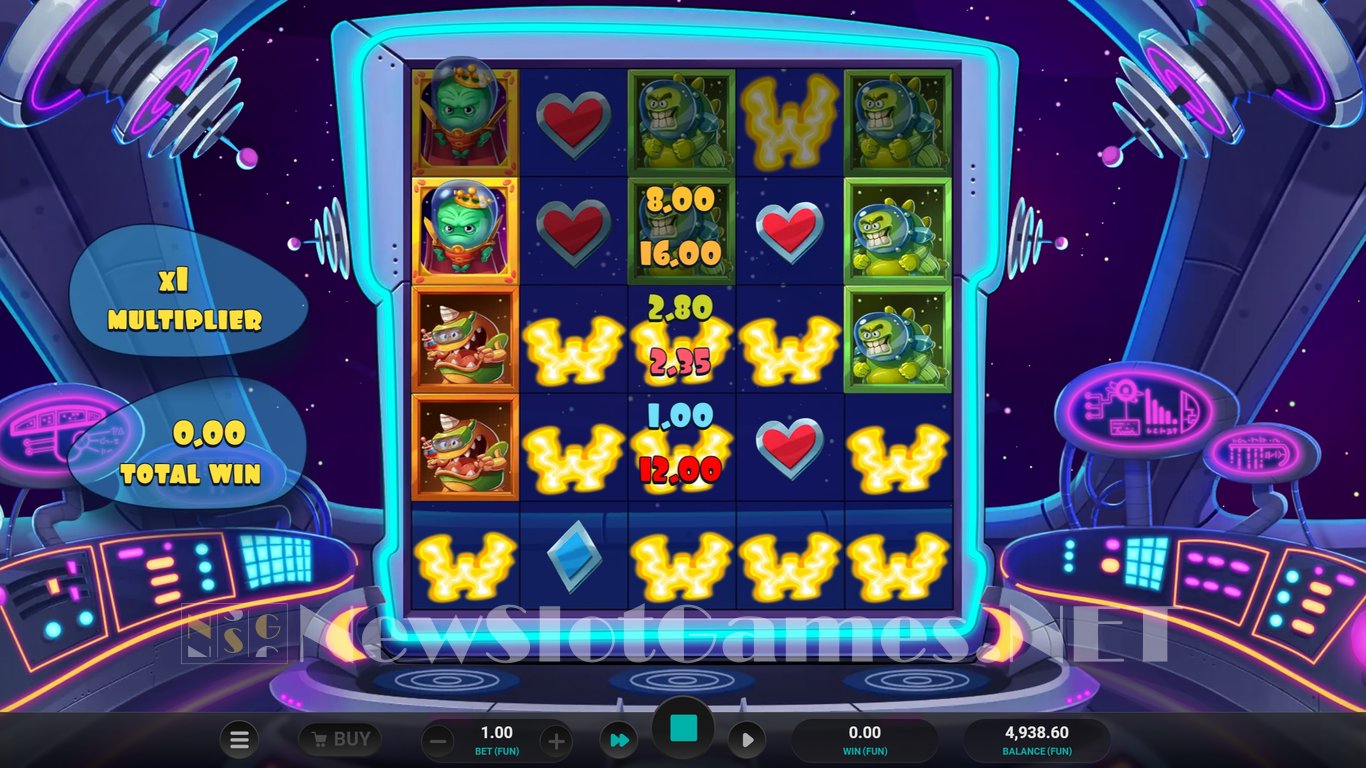 Space Attacks Dream Drop Slot Slot Image in Demo - pic. 9