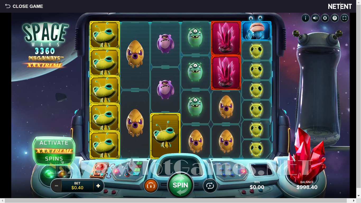 Space Wars XXXtreme Megaways Slot Slot Image in Demo - pic. 2