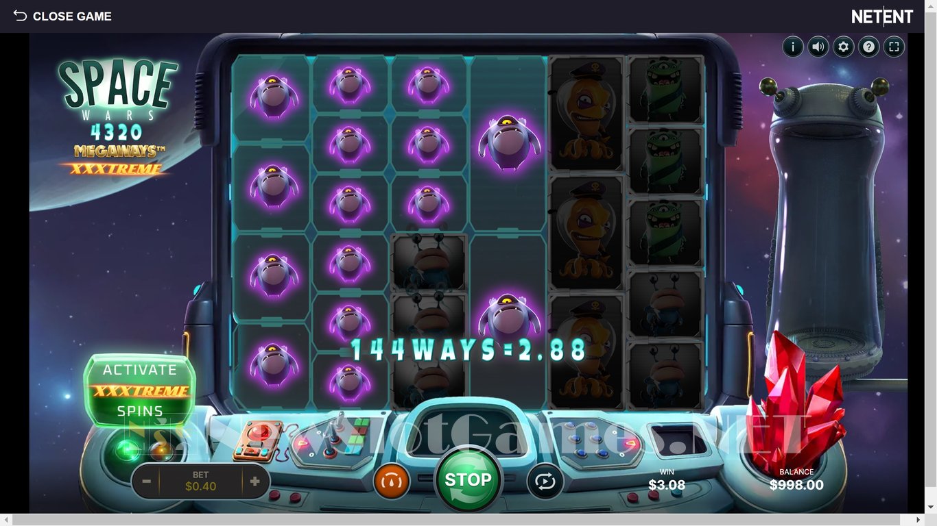 Space Wars XXXtreme Megaways Slot Slot Image in Demo - pic. 3