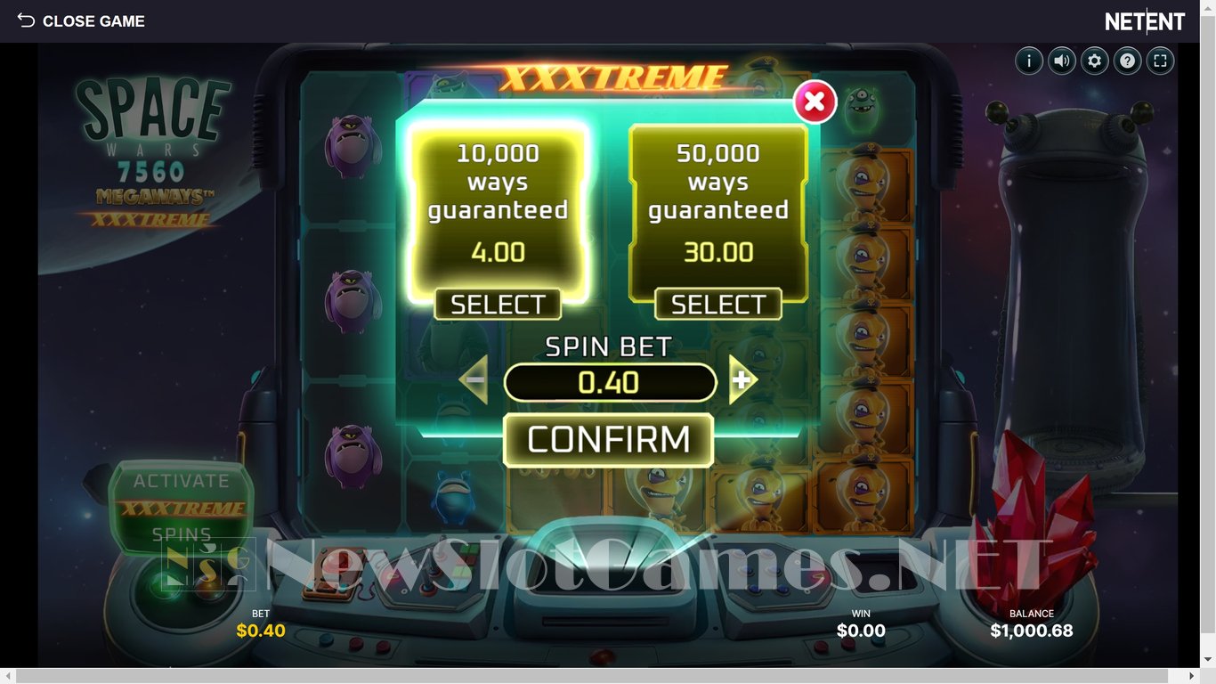 Space Wars XXXtreme Megaways Slot Slot Image in Demo - pic. 5