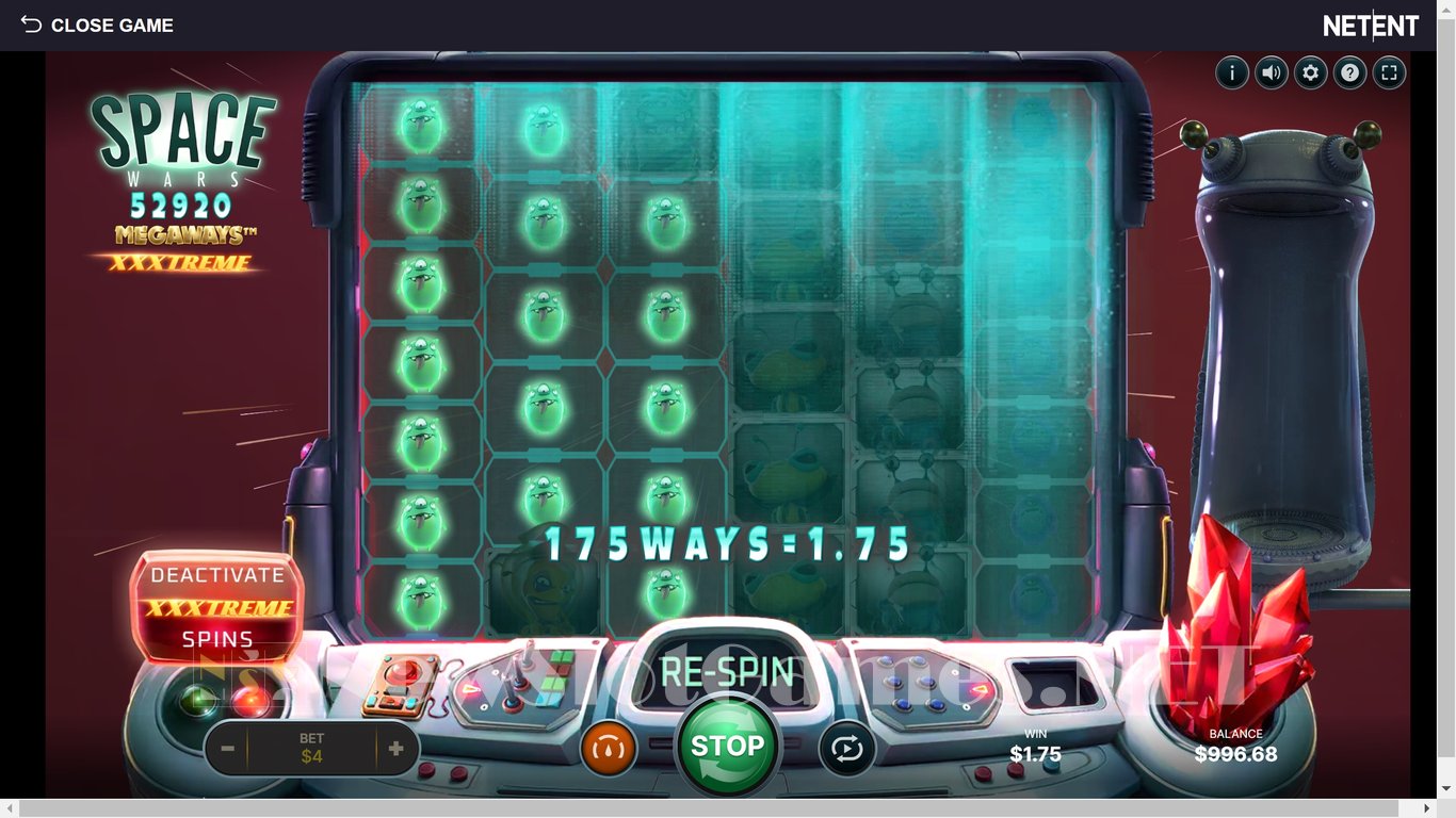 Space Wars XXXtreme Megaways Slot Slot Image in Demo - pic. 6