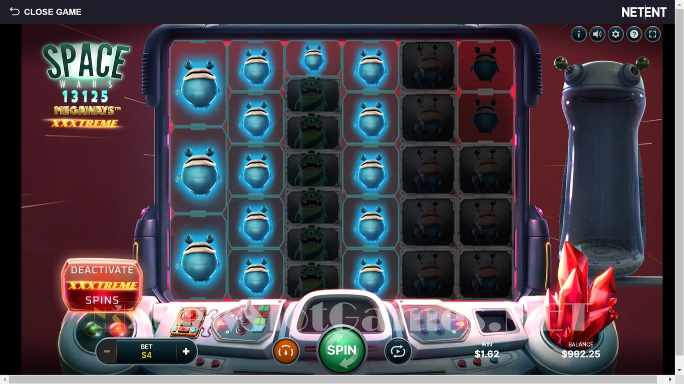 Space Wars XXXtreme Megaways Slot Slot Image in Demo - pic. 7