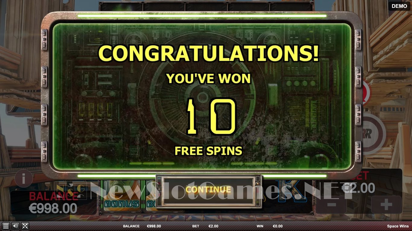 Space Wins Slot Slot Image in Demo - pic. 2
