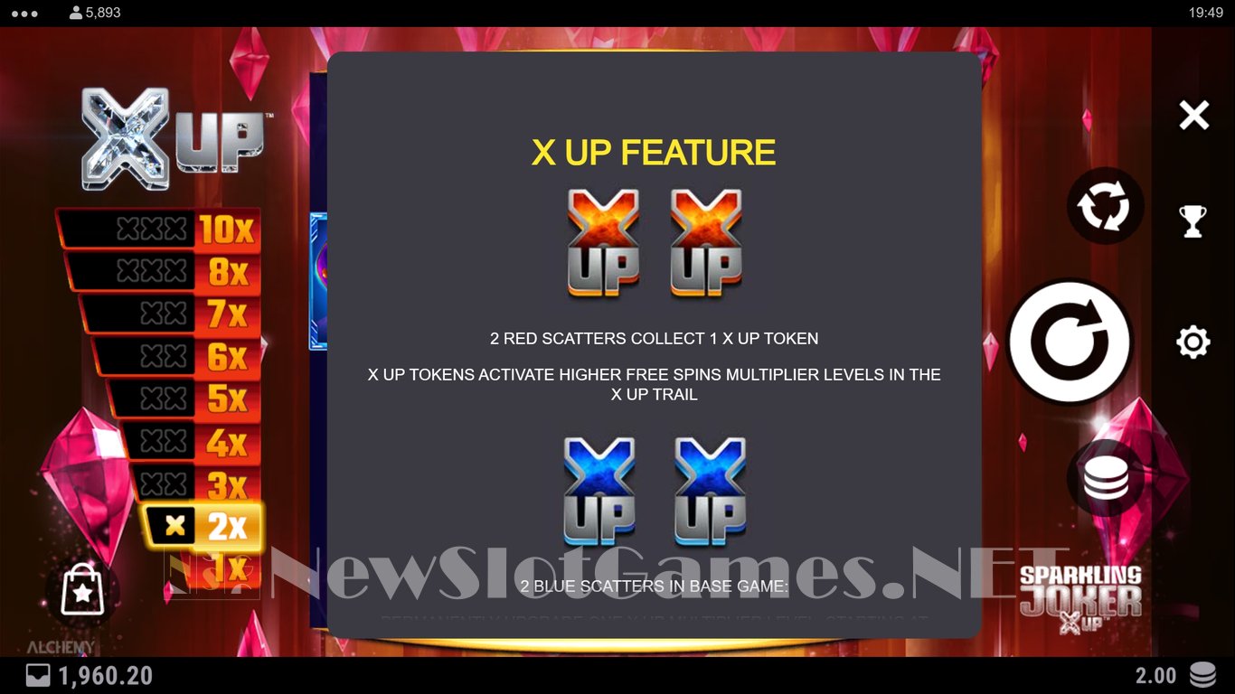Sparkling Joker X UP Slot Slot Image in Demo - pic. 7