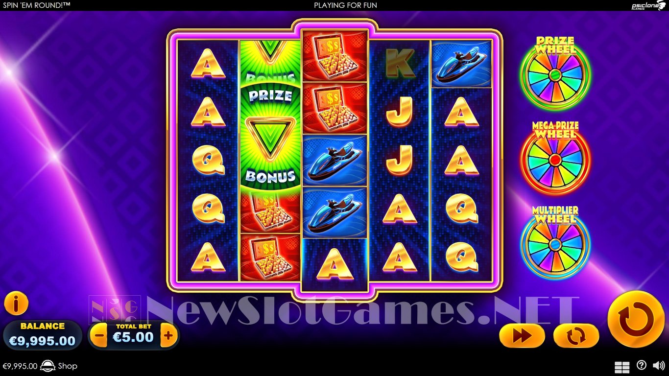 Spin Em Round Slot Demo Image
