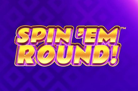 Spin Em Round Slot Logo