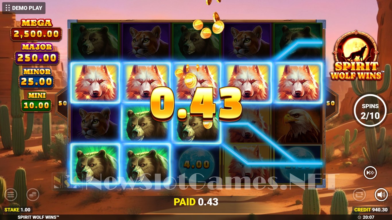 Spirit Wolf Wins Slot Slot Image in Demo - pic. 16