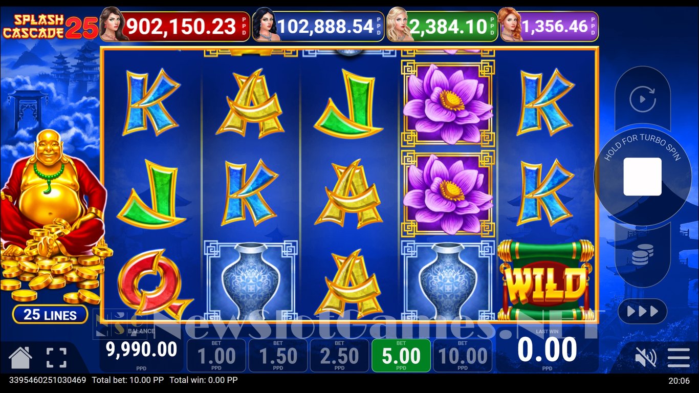 Splash Cascade 25 Slot Slot Image in Demo - pic. 2