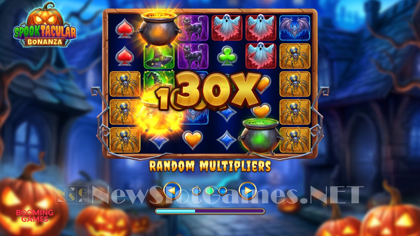 Spooktacular Bonanza Slot Demo Image