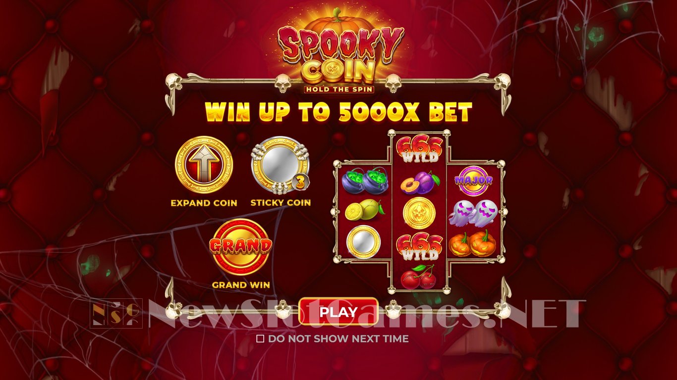 Spooky Coin Hold the Spin Slot Demo Image