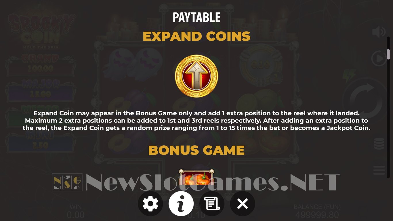 Spooky Coin Hold the Spin Slot Slot Image in Demo - pic. 9