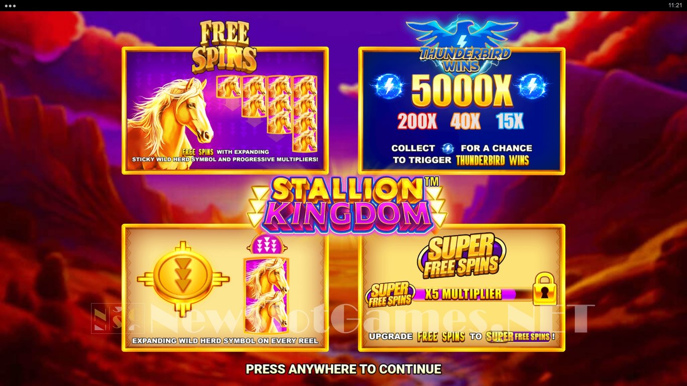 Stallion Kingdom Slot Demo Image