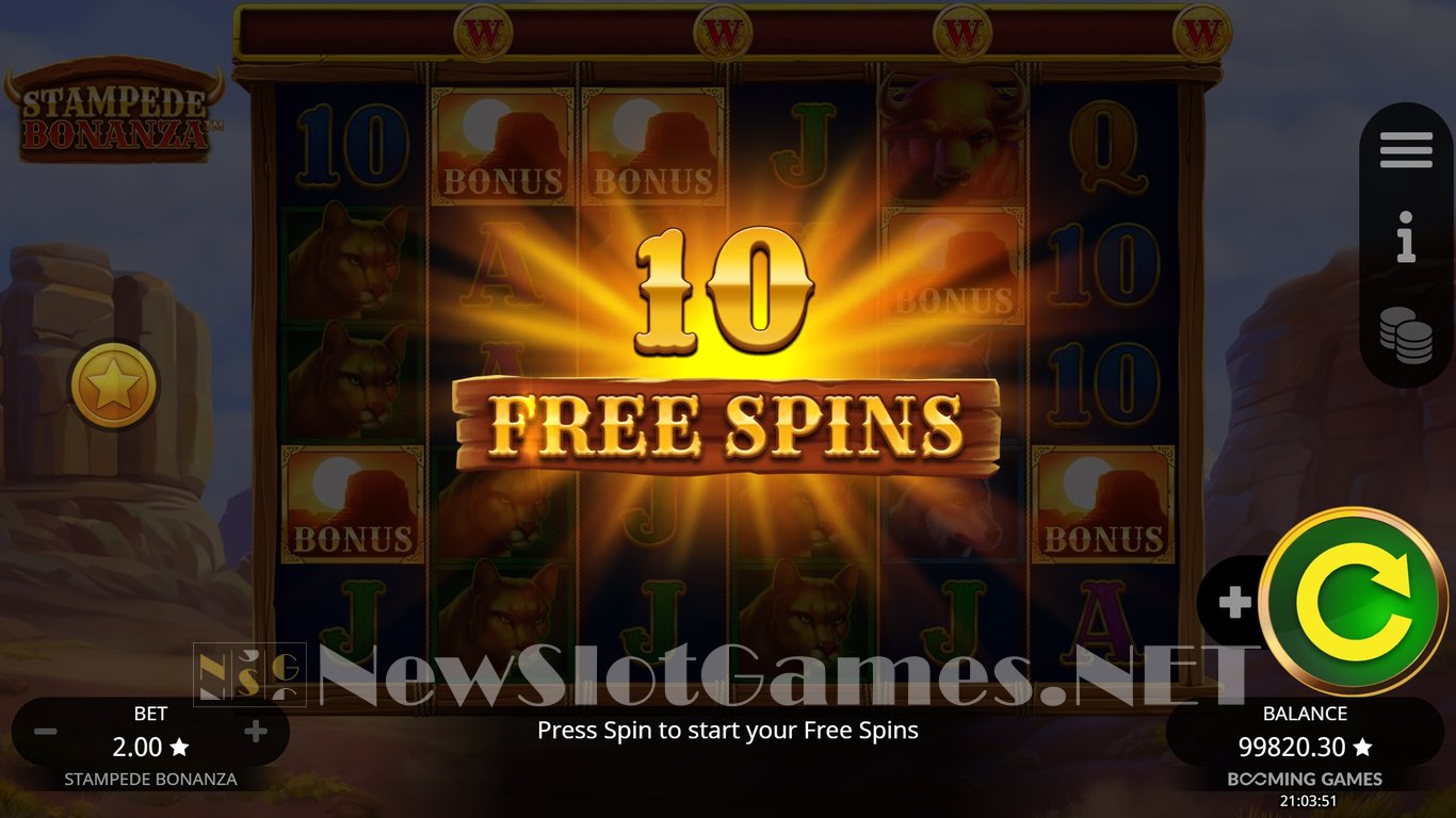 Stampede Bonanza Slot Slot Image in Demo - pic. 7