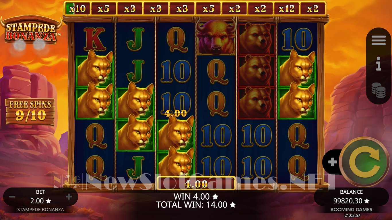 Stampede Bonanza Slot Slot Image in Demo - pic. 8
