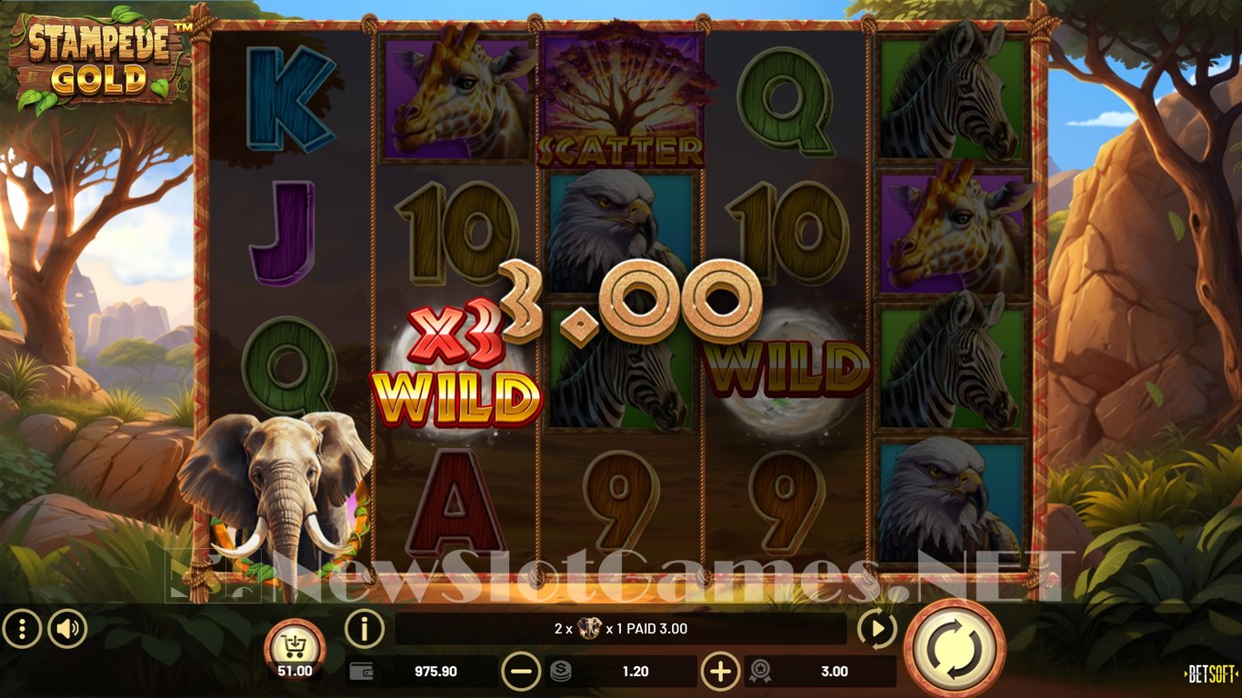 Stampede Gold Slot Slot Image in Demo - pic. 3