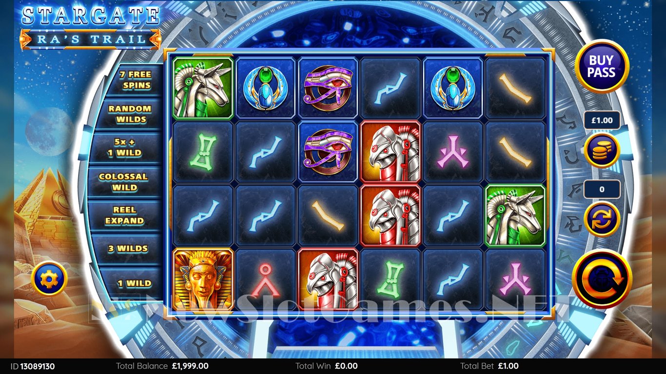 Stargate Ras Trail Slot Slot Image in Demo - pic. 2