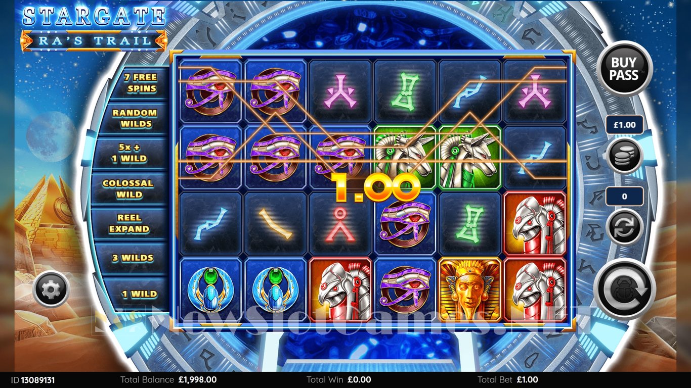 Stargate Ras Trail Slot Slot Image in Demo - pic. 3