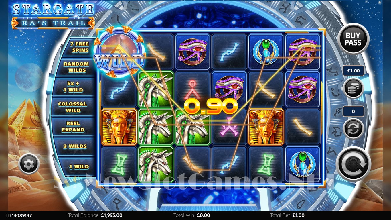 Stargate Ras Trail Slot Slot Image in Demo - pic. 5