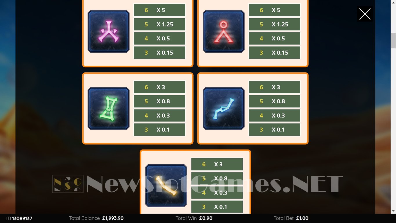 Stargate Ras Trail Slot Slot Image in Demo - pic. 7