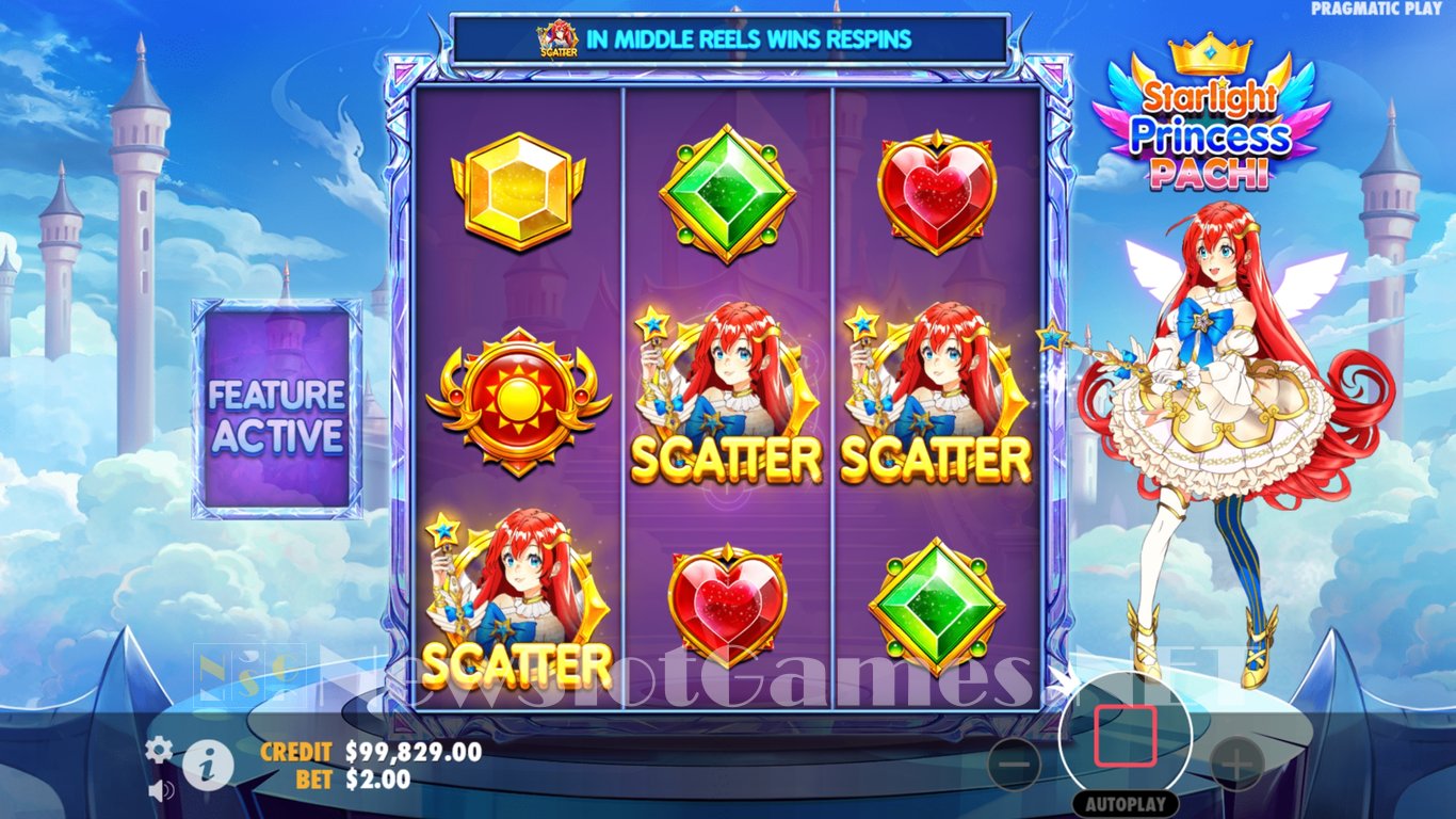 Starlight Princess Pachi Slot Slot Image in Demo - pic. 7