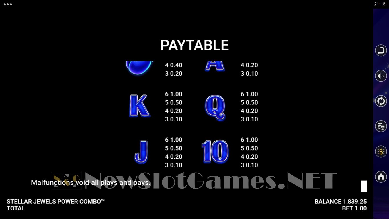 Stellar Jewels Power Combo Slot Slot Image in Demo - pic. 11