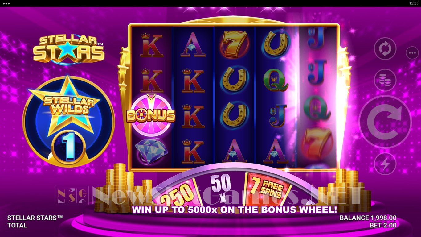 Stellar Stars Slot Demo Image