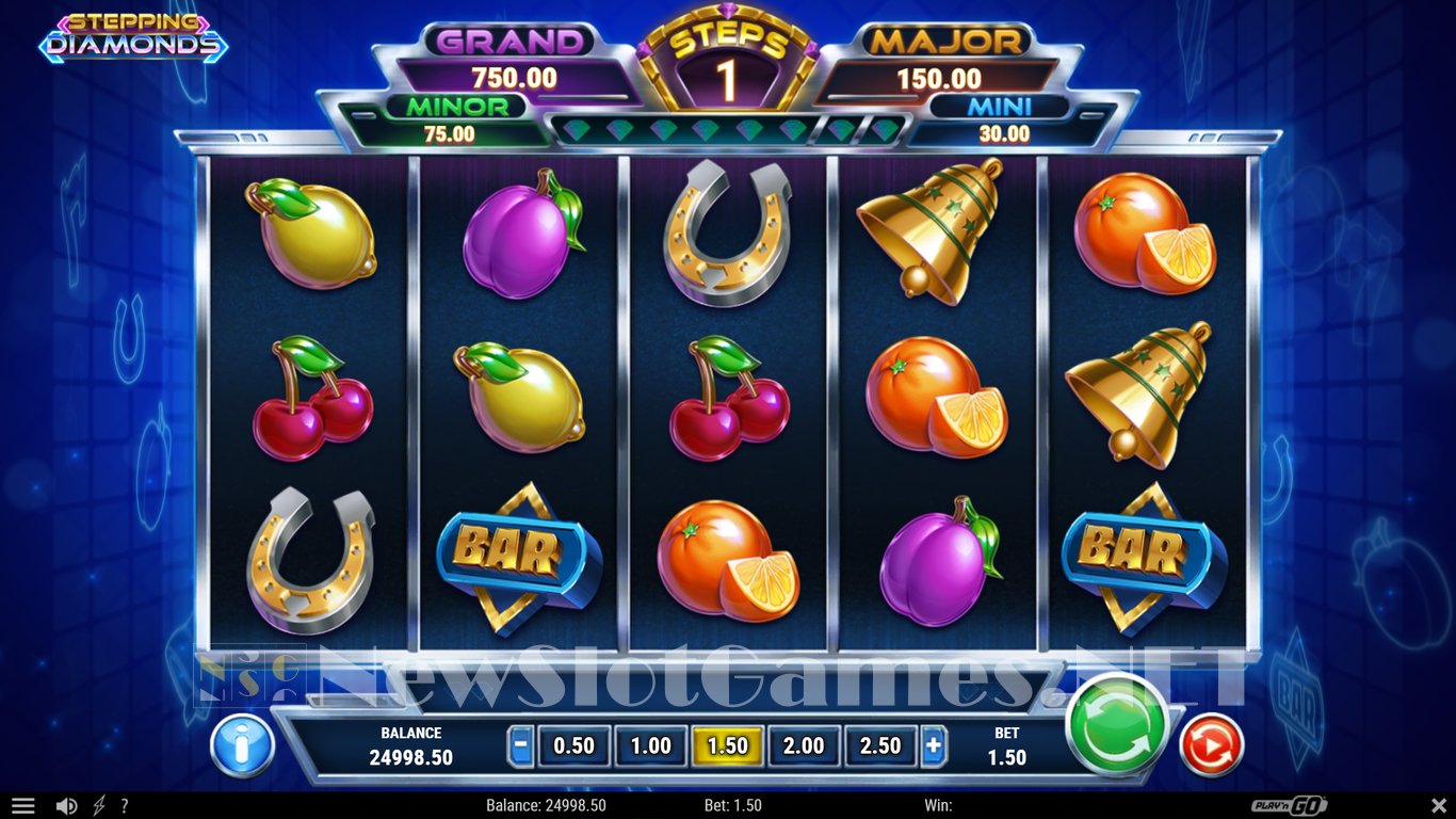 Stepping Diamonds Slot Slot Image in Demo - pic. 2