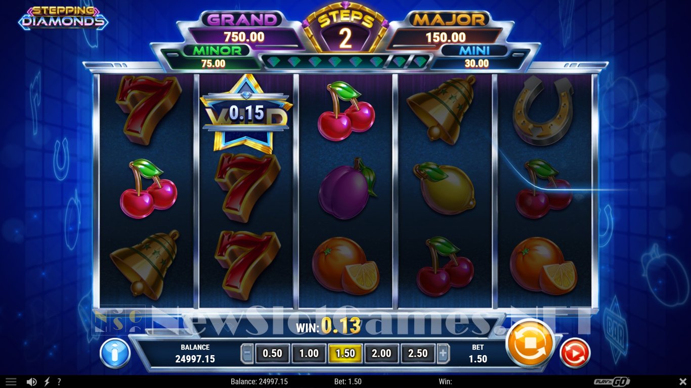 Stepping Diamonds Slot Slot Image in Demo - pic. 4