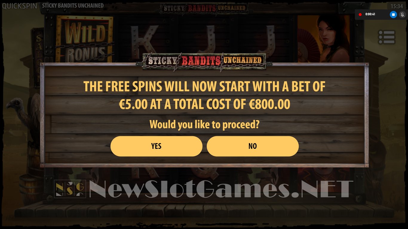 Sticky Bandits Unchained Slot Slot Image in Demo - pic. 7