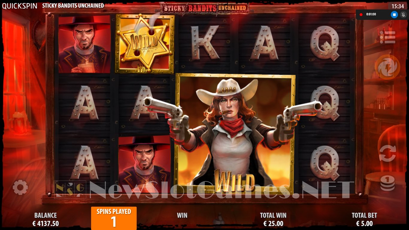 Sticky Bandits Unchained Slot Slot Image in Demo - pic. 9